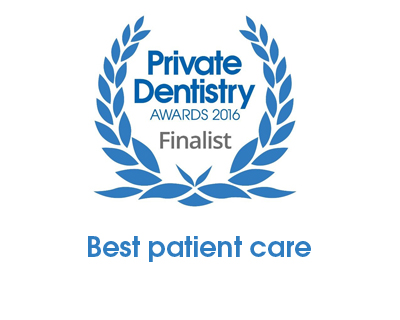 Private dentistry awards Best patient care 2016